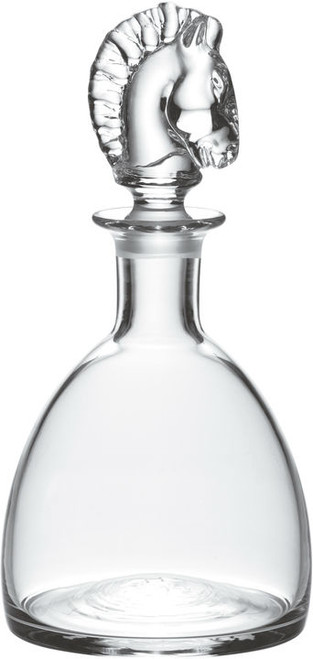 Rye Decanter With Horse Stopper by Simon Pearce