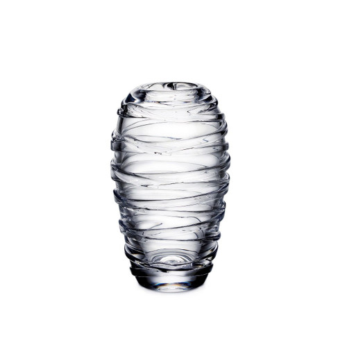 Pure Switchback Vase Small  by Simon Pearce