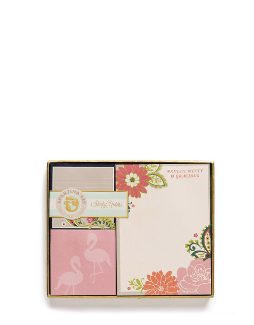 Pretty Sweet Sticky Note Set - Oh So Witty Spartina 449