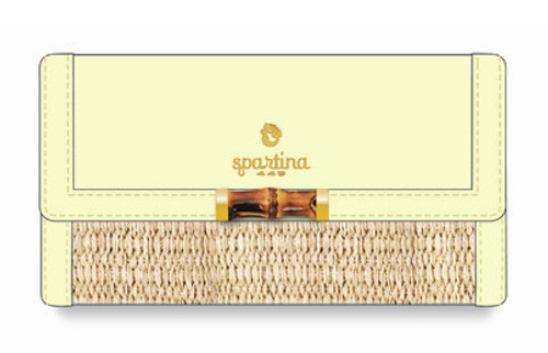 Soft Yellow Bamboo Chic Wallet by Spartina 449