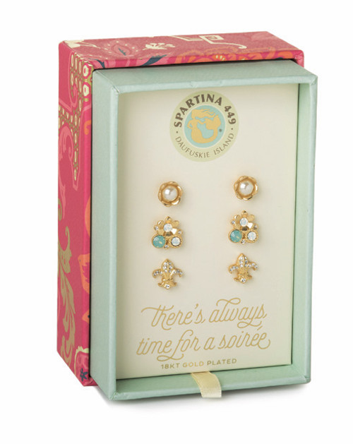 Soiree Earring Box Set - Oh So Witty by Spartina 449