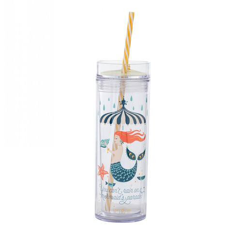 Mermaid Parade Insulated Tumbler - Oh So Witty by Spartina 449