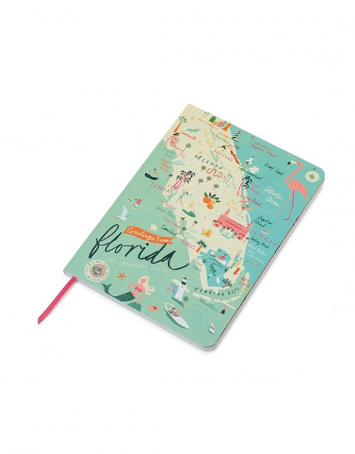 Florida Ruled Notebook - Oh So Witty by Spartina 449