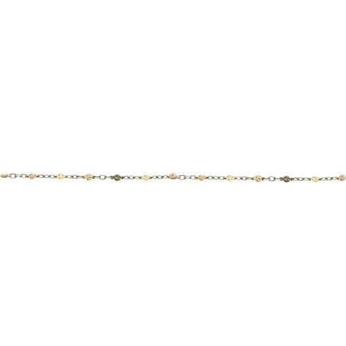Wayfinder Chain (Brass & Sterling Silver) Necklace by Waxing Poetic