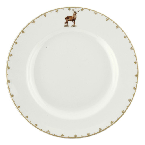 Glen Lodge Set of 4 Stag Dinner Plates by Spode