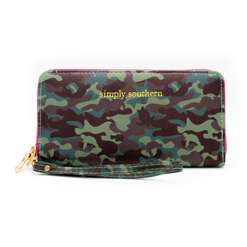 Green Camo Wallet by Simply Southern