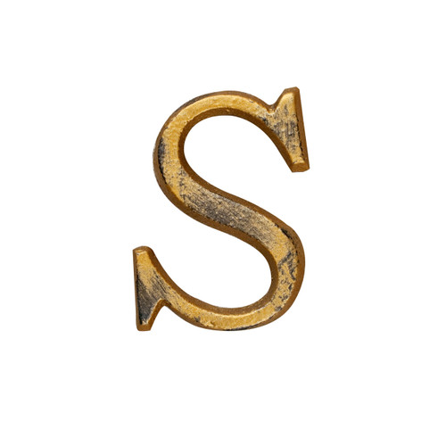 Letter "S" - 1.5in Metal Letter - GG Collection