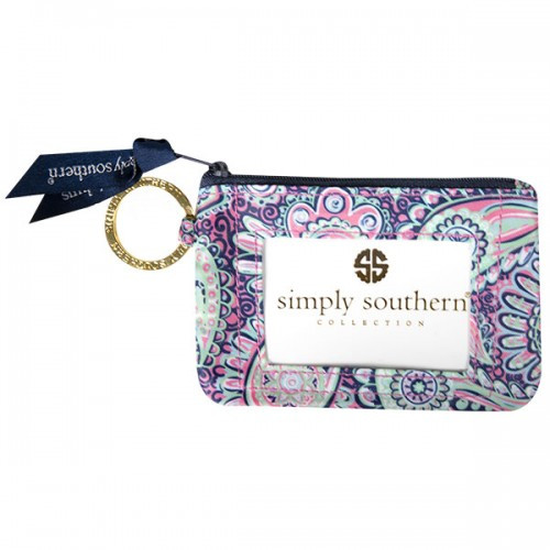 Paisley Key ID Pouch by Simply Southern