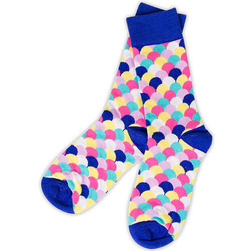 Geo Circle Preppy Sock by Simply Southern