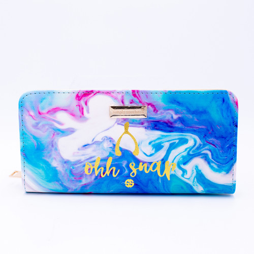 Marble Multi Oh Snap Wallet by Simply Southern
