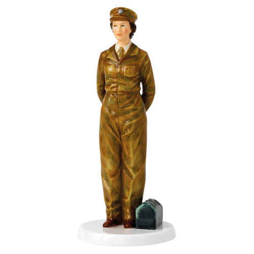 Her Majesty Army Days Figurine by Royal Doulton