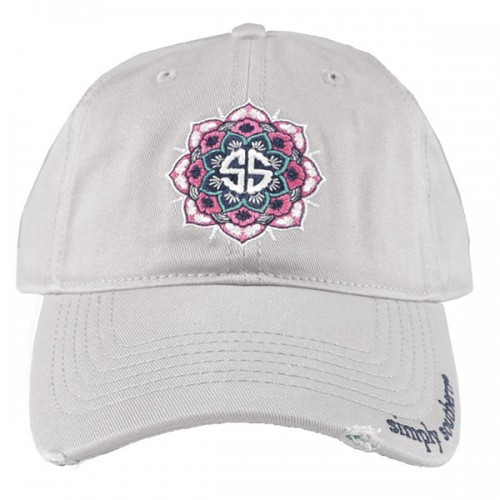 Mandala Light Gray Hat by Simply Southern