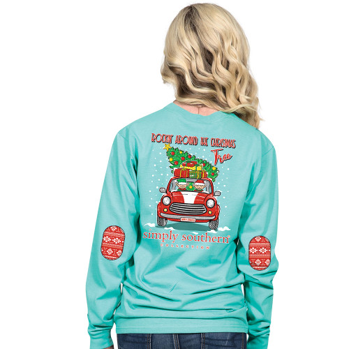 Medium Elf Aruba Long Sleeve Tee by Simply Southern