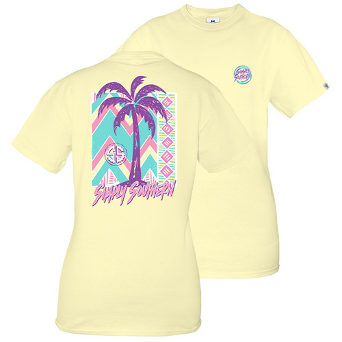 Medium Retro Logo Butter Short Sleeve Tee by Simply Southern