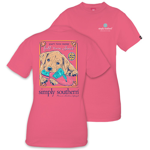 Large Sweet & Sassy Strawberry Short Sleeve Tee by Simply Southern