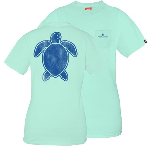 XXLarge Save the Turtles Logo Poseidon Short Sleeve Tee by Simply Southern