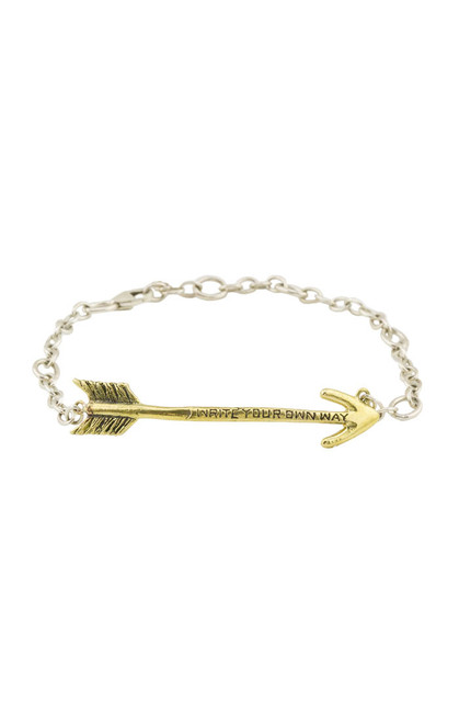 Write Your Own Way Bracelet - 8" by Waxing Poetic