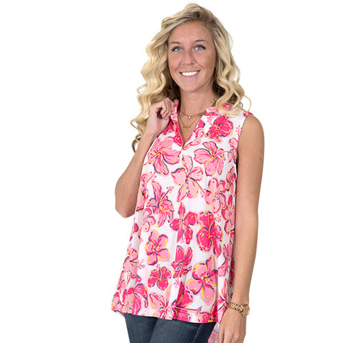 X-Large Sarasota Sleeveless Top by Simply Southern