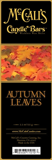 Autumn Leaves McCall's Candle Bar