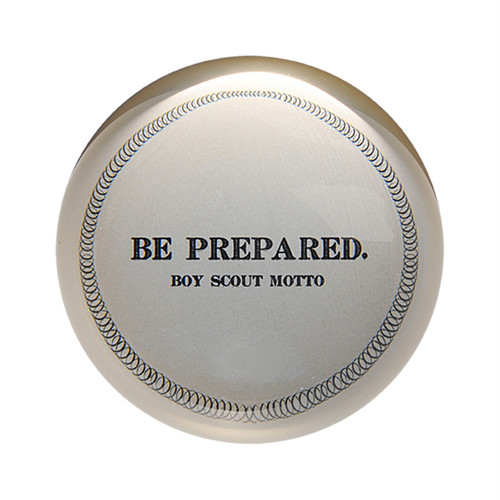Be Prepared Paper Weight (Set of 2) by Sugarboo Designs