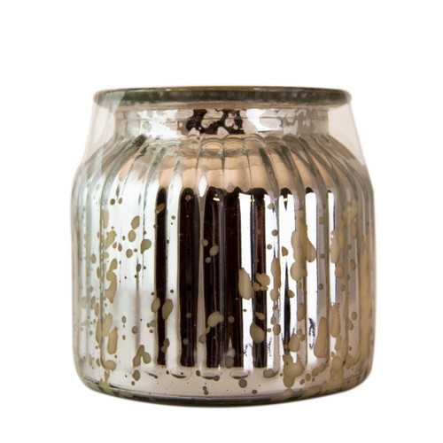 Melon & Sea Salt Gilded Glass Medium Jar Swan Creek Candle