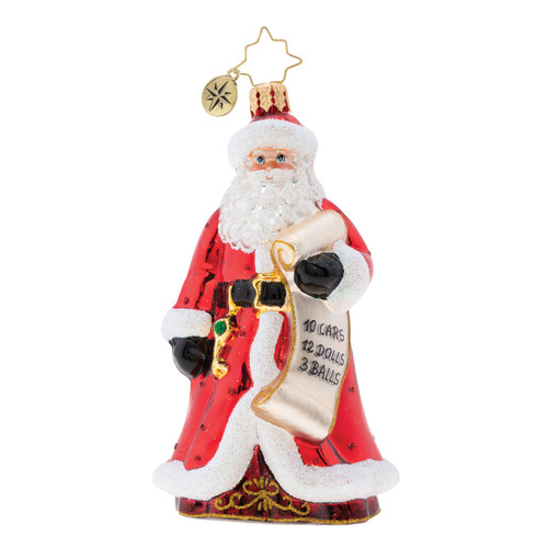 Naughty or Nice? Ornament by Christopher Radko