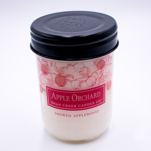 Smoked Applewood 12 oz. Swan Creek Autumn Traditions Jar Candle