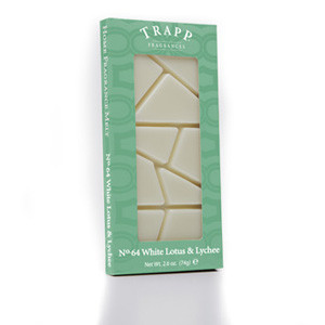 No. 64 White Lotus & Lychee 2.6 oz. Home Fragrance Melts by Trapp Candles