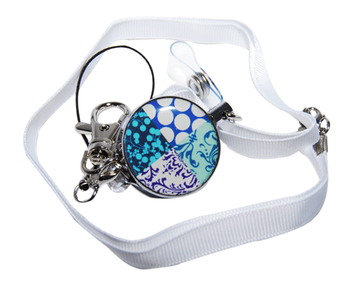 Something Blue Badge Pull