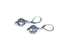 Black Tie Affair Classic Silver Ball Earring