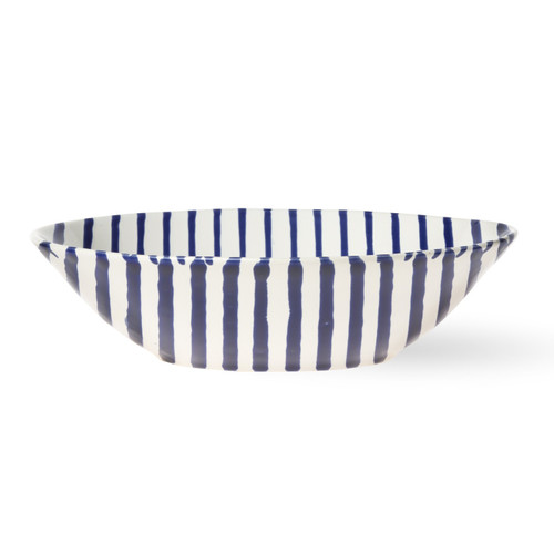 Vietri Stripe Stripe Pasta Bowl - Special Order