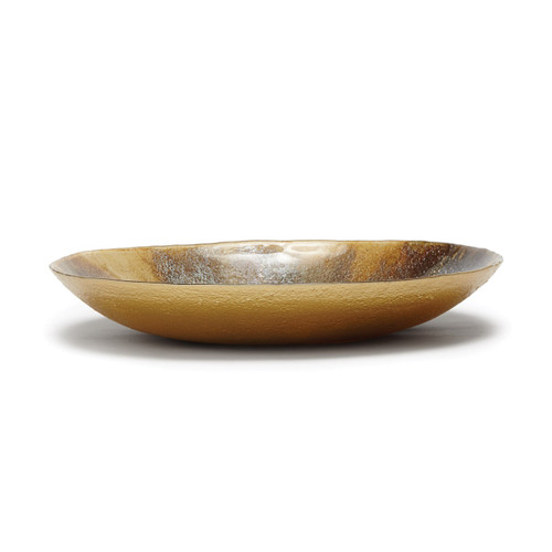 Vietri Earth Glass Large Serving Bowl