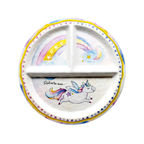 Realize Your Dreams Sectioned Plate by Baby Cie