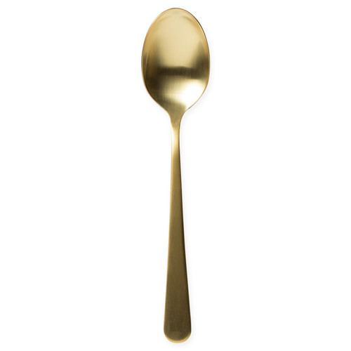 Vietri Moda Matte Gold Serving Spoon