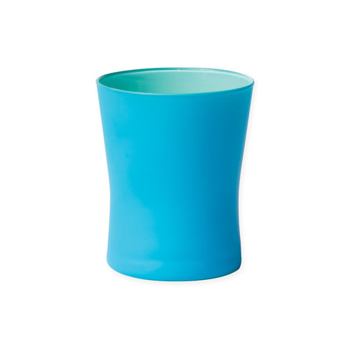 Vietri Matte Aqua & Green Short Tumbler