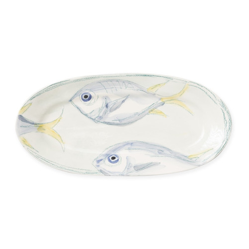 Vietri Pescatore Small Oval Platter - Special Order