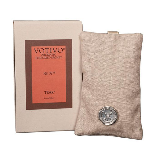 Teak Aromatic Perfumed Sachet Votivo Candle