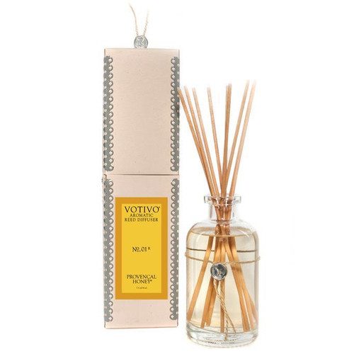 Provencal Honey Aromatic Reed Diffuser Votivo Candle