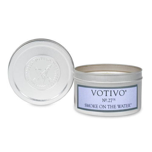 Smoke on the Water Aromatic Travel Tin Votivo Candle