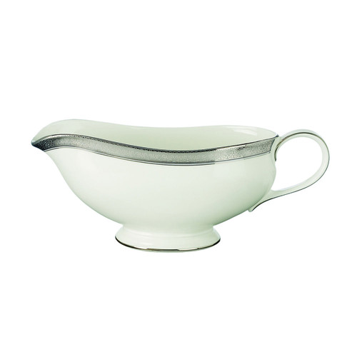 Newgrange Platinum Gravy Boat by Waterford - Special Order