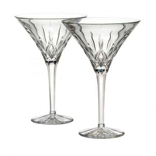 Lismore Tall Martini Pair by Waterford - Special Order