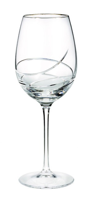 Ballet Ribbon Essence Platinum Goblet by Waterford