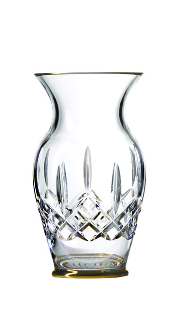 Lismore Gold 8" Vase by Waterford - Special Order