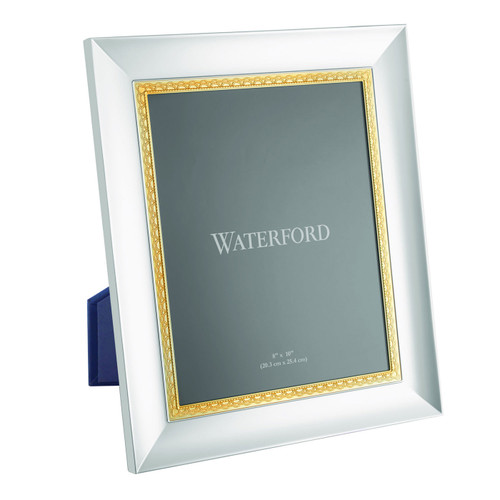 Lismore Lace Gold 8 x 10 Frame by Waterford - Special Order