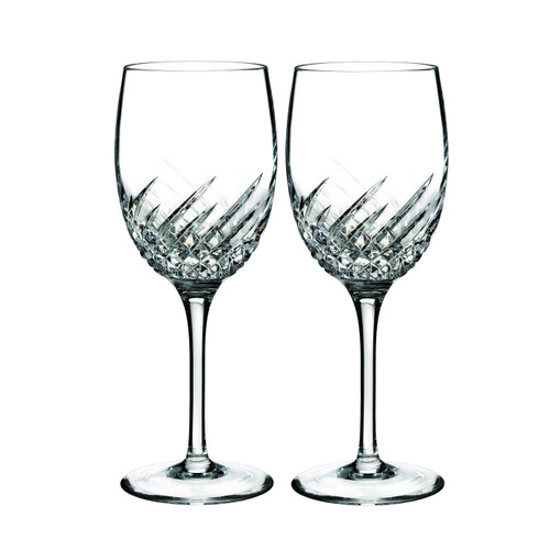 Essentially Wave Wine Glass Pair by Waterford - Special Order