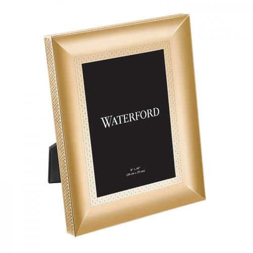 Lismore Diamond Gold 8x10" Frame by Waterford