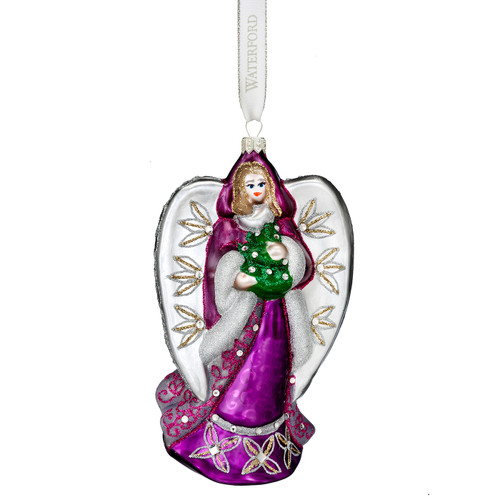 Waterford Closeouts: 2017 Sensations Ava Angel Ornament by Waterford