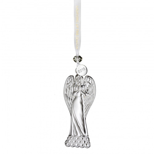 Waterford Closeouts: Silver Angel Ornament by Waterford