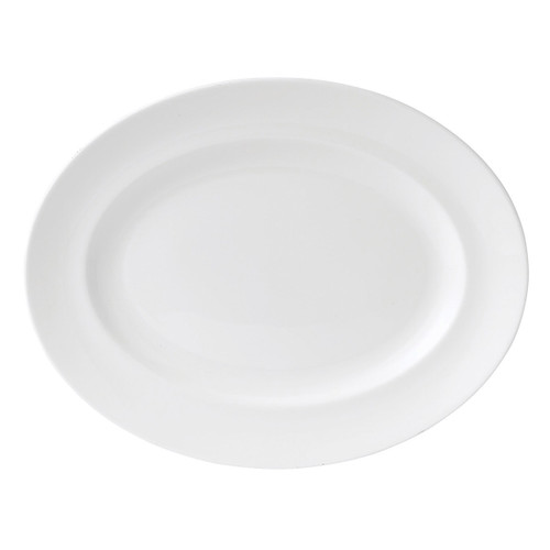 Wedgwood White Small Oval Platter by Wedgwood