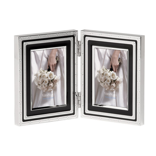 Vera Wang With Love Noir 2x3 Folding Frame by Wedgwood